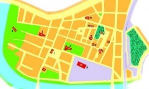 Kazimierz Map