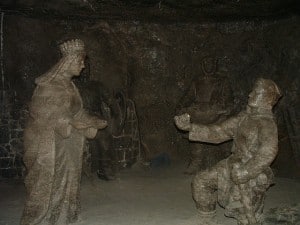 Wieliczka Salt Mine: salt statues