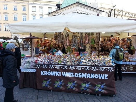Julemarked i Krakow i 2016