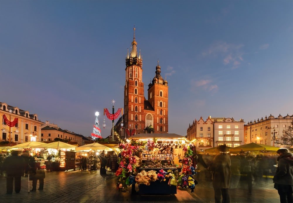 Christmas markets in Krakow