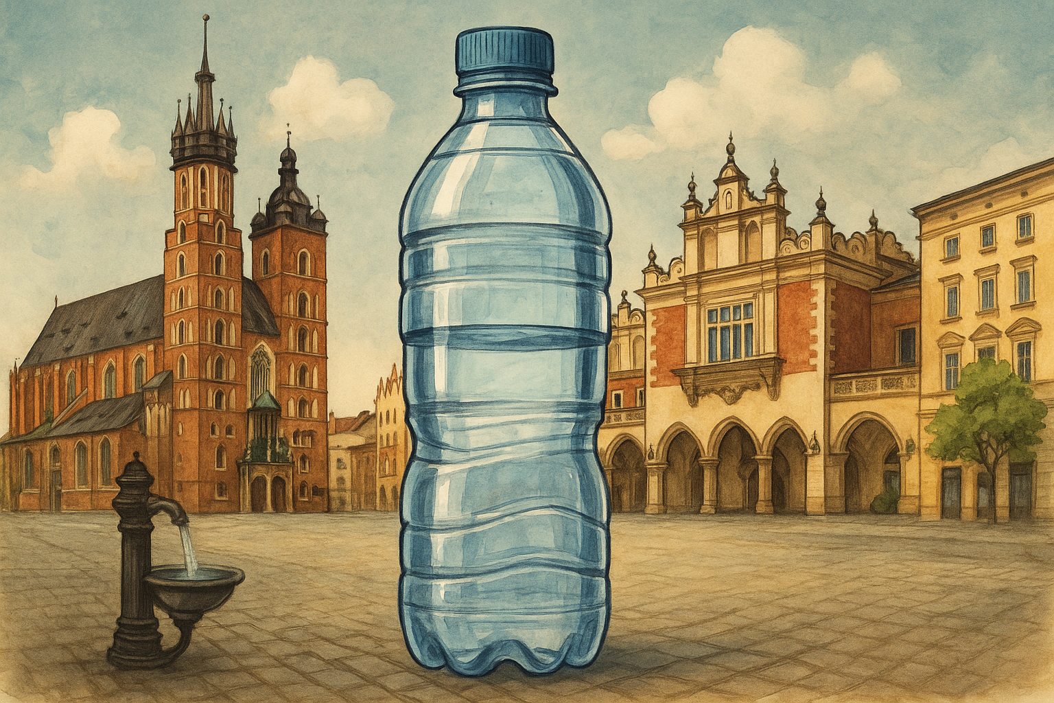 drink water in krakow