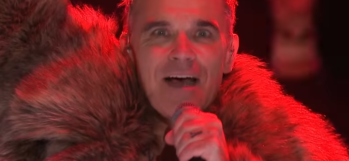 robbie williams concert show