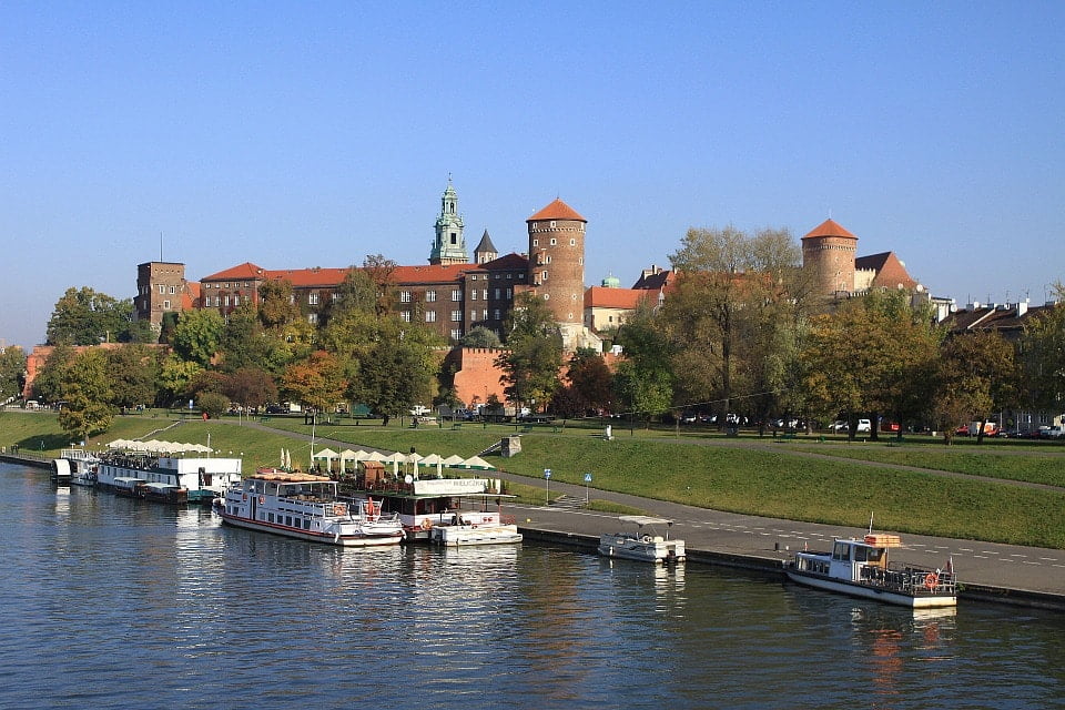 Wisla er navnet på elva i Krakow