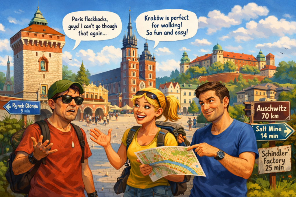 Is Kraków Actually Walkable, or Are We Walking Into a Trap?